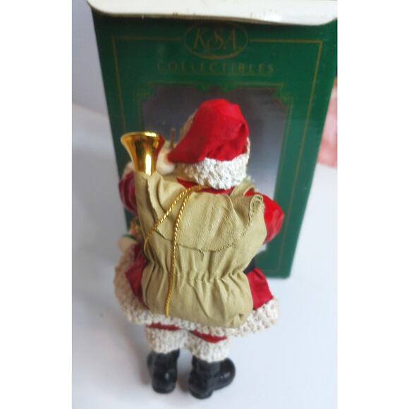 Vintage KSA Collectibles Kurt AdlerAmerican Santa Christmas Ornament - Picture 3 of 7